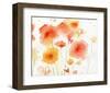 Orange Yellow-Sheila Golden-Framed Art Print