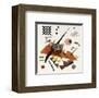 Orange-Wassily Kandinsky-Framed Giclee Print