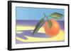 Orange-null-Framed Art Print