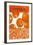 Orange-Norman Wyatt Jr.-Framed Art Print