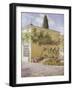 Orangerie of the Chase Villa, Florence, Italy-Thomas Jones Barker-Framed Giclee Print