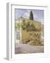 Orangerie of the Chase Villa, Florence, Italy-Thomas Jones Barker-Framed Giclee Print