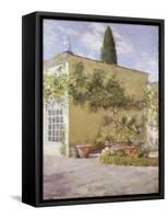 Orangerie of the Chase Villa, Florence, Italy-Thomas Jones Barker-Framed Stretched Canvas