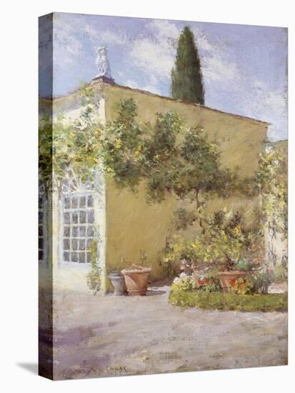 Orangerie of the Chase Villa, Florence, Italy-Thomas Jones Barker-Stretched Canvas