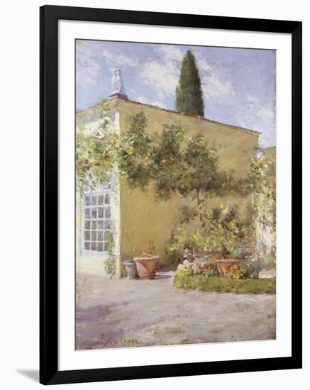Orangerie of the Chase Villa, Florence, Italy-Thomas Jones Barker-Framed Giclee Print