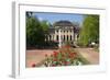 Orangery in the palace garden of Fulda, Hesse, Germany-null-Framed Art Print