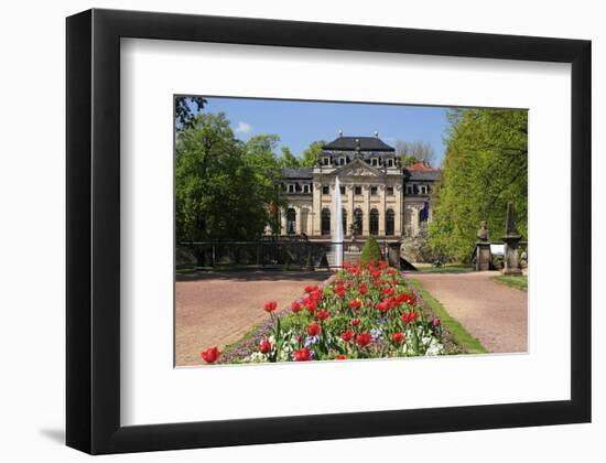 Orangery in the palace garden of Fulda, Hesse, Germany-null-Framed Art Print