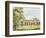 Orangery, Kew Gardens, Plate 11 from 'Kew Gardens: a Series of Twenty-Four Drawings on Stone'-George Ernest Papendiek-Framed Premium Giclee Print