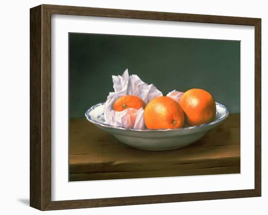 Oranges, 1977-Lincoln Taber-Framed Giclee Print