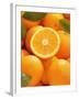 Oranges and Cut Orange, 1996-Norman Hollands-Framed Photographic Print