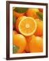 Oranges and Cut Orange, 1996-Norman Hollands-Framed Photographic Print