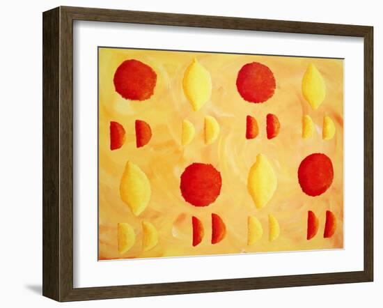 Oranges and Lemons, 2003-Julie Nicholls-Framed Giclee Print