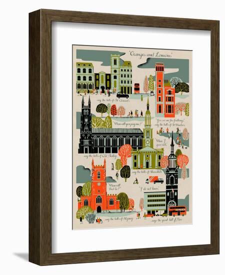 Oranges and Lemons-Eliza Southwood-Framed Giclee Print