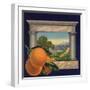 Oranges and Orchard - Citrus Crate Label-Lantern Press-Framed Art Print