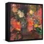 Oranges and Roses-Peter Graham-Framed Stretched Canvas