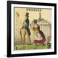 Oranges!, Cries of London, C1840-TH Jones-Framed Giclee Print