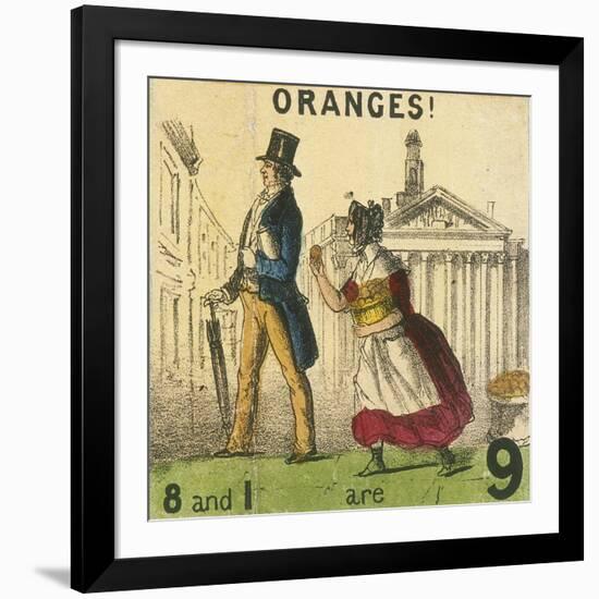 Oranges!, Cries of London, C1840-TH Jones-Framed Giclee Print