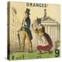 Oranges!, Cries of London, C1840-TH Jones-Stretched Canvas