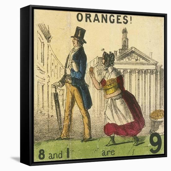 Oranges!, Cries of London, C1840-TH Jones-Framed Stretched Canvas