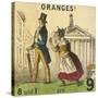 Oranges!, Cries of London, C1840-TH Jones-Stretched Canvas