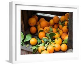 Oranges for Sale in the Souk, Fes, Morocco-null-Framed Photographic Print