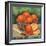 Oranges in Bowl - Alhambra, California - Citrus Crate Label-Lantern Press-Framed Art Print
