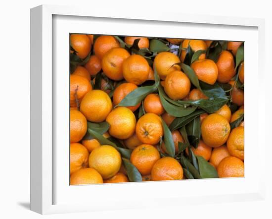 Oranges, Nasch Market, Kettenbrucke, Austria-Marilyn Parver-Framed Photographic Print
