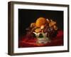 Oranges, Nuts and Figs, 1860S (Oil on Panel)-Lilly Martin Spencer-Framed Giclee Print