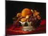 Oranges, Nuts and Figs, 1860S (Oil on Panel)-Lilly Martin Spencer-Mounted Giclee Print