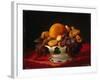 Oranges, Nuts and Figs, 1860S (Oil on Panel)-Lilly Martin Spencer-Framed Giclee Print