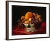 Oranges, Nuts and Figs, 1860S (Oil on Panel)-Lilly Martin Spencer-Framed Giclee Print