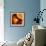Oranges-null-Framed Art Print displayed on a wall