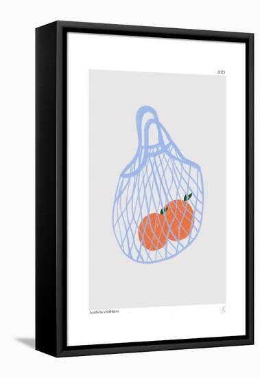 Oranges-Anne-Marie Volfova-Framed Stretched Canvas