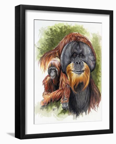 Orangutan Soul-Barbara Keith-Framed Giclee Print