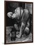 Orangutan Takes His Daily Medicine-null-Framed Photographic Print