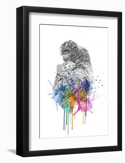 Orangutan-Karin Roberts-Framed Art Print