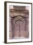 Orate Wooden Door in the Hanuman Dhoka Royal Palace Complex, Kathmandu, Nepal, Asia-John Woodworth-Framed Photographic Print