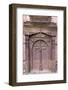 Orate Wooden Door in the Hanuman Dhoka Royal Palace Complex, Kathmandu, Nepal, Asia-John Woodworth-Framed Photographic Print