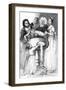 Orator Henley Baptises-William Hogarth-Framed Art Print