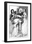 Orator Henley Baptises-William Hogarth-Framed Art Print