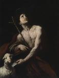 Saint John the Baptist, 17th Century-Orazio Ferraro-Mounted Giclee Print