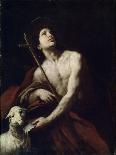 Saint John the Baptist, 17th Century-Orazio Ferraro-Stretched Canvas