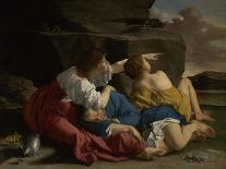 Judith with the Head of Holofernes-Orazio Gentileschi-Giclee Print
