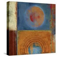 Orbis Orange and Blue-Anna Polanski-Stretched Canvas