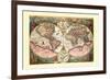 Orbis Terrarum Typus-Jan Baptist Vrients-Framed Art Print