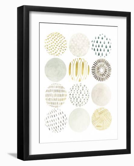 Orbital Patterns II-June Vess-Framed Art Print