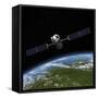 Orbiting Carbon Observatory-Stocktrek Images-Framed Stretched Canvas