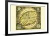 Orbium Planenarum-Andreas Cellarius-Framed Art Print