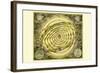 Orbium Planenarum-Andreas Cellarius-Framed Art Print