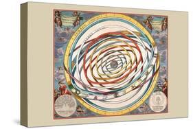 Orbium Planetarum Terram-Andreas Cellarius-Stretched Canvas